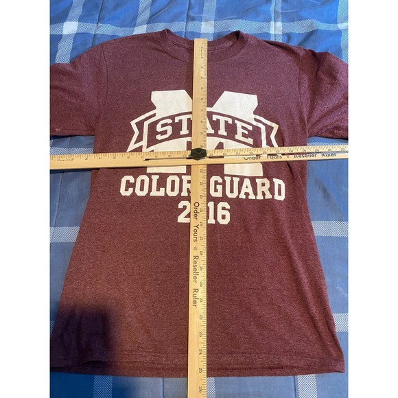 C Port & Company mens S double-sided shirt Michigan State color guard 2016 - Picture 3 of 8